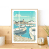 PittoResco Affiche Piriac sur mer affiche 30x40cm