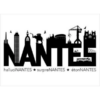 Affiche Nantes authentik design illustration nantes noir et blanc 30x40cm
