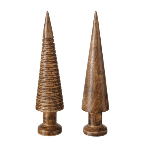 Sapin en bois foncé Boltze
