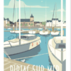 PittoResco Affiche Piriac sur mer affiche 30x40cm