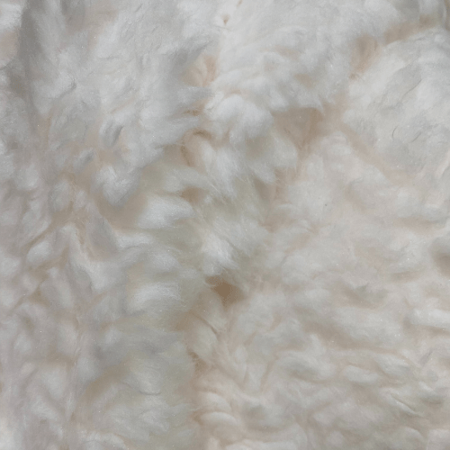 Plaids Cocooning Berbere blanc 200x200cm