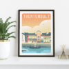 PittoResco Affiche trentemoult nantes 30x40cm