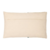 SEMA coussin neo bicolore ecru et moutarde 50x30cm