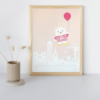 Affiche petite nantaise A4 authentik design