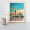 affiche illustration la grue titan nantes fred kermorvant