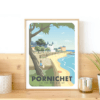 PittoResco Affiche pornichet 30x40cm