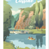 PittoResco Affiche Pont Caffino 30x40cm