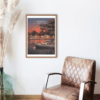 affiche chaussée des moines nuit fred kermorvant authentik design vertou