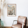 Passage Pommeraye nantes affiche illustration artmoric 42x59,4cm
