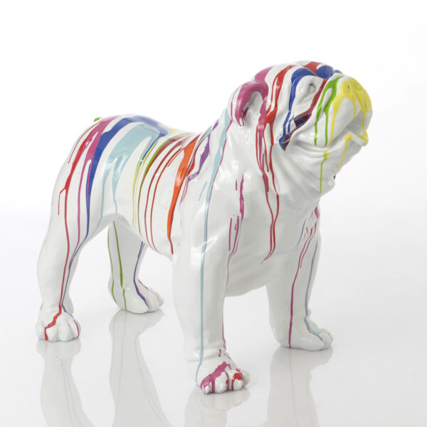 statue-bulldog-anglais-couleur