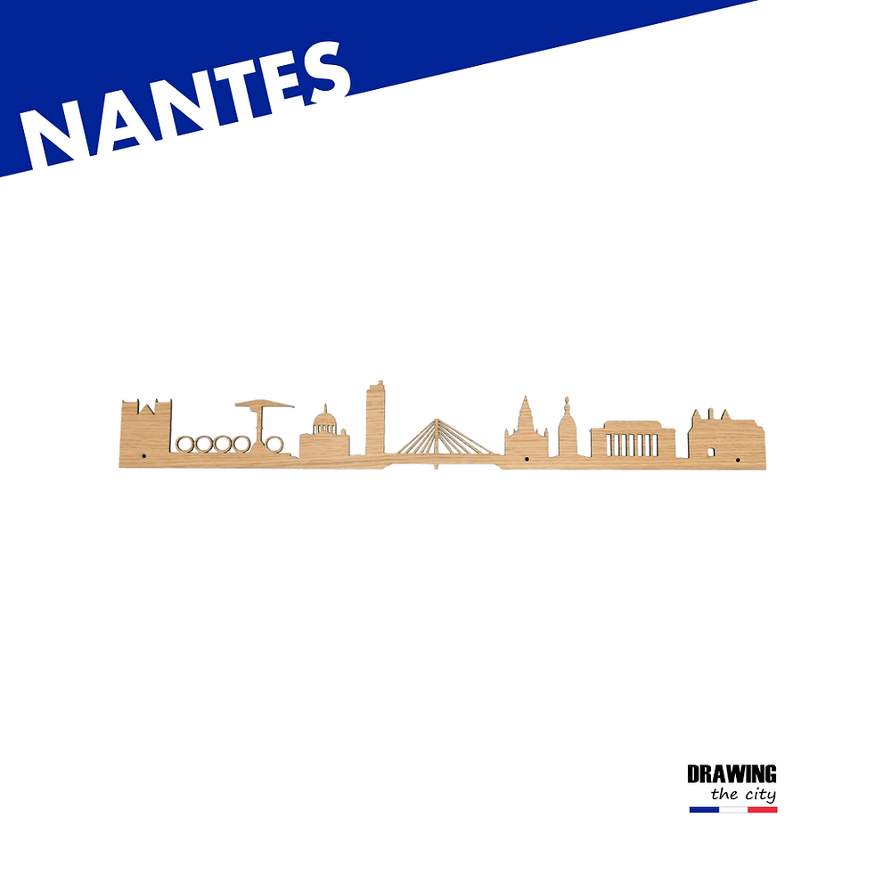 Nantes - skyline bois