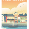 PittoResco Affiche trentemoult nantes 30x40cm