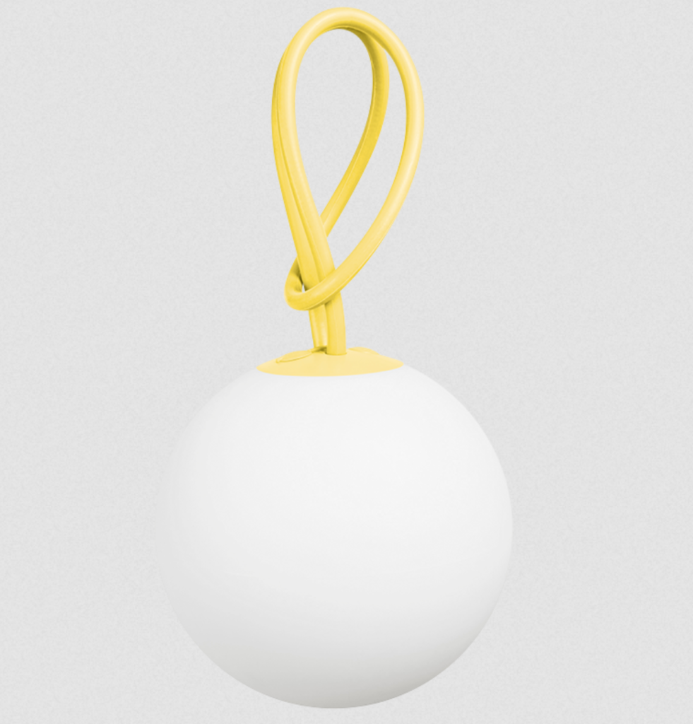 Bolleke jaune lampe rechargeable- authentik design