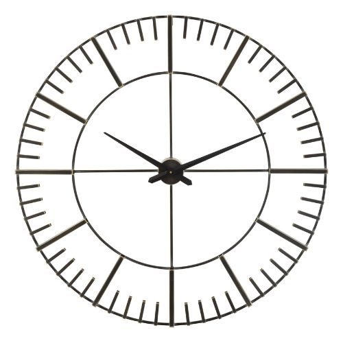 Horloge chiffre romain en métal