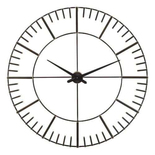 Horloge chiffre romain en métal