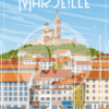 Wim Affiche Marseille 30X40