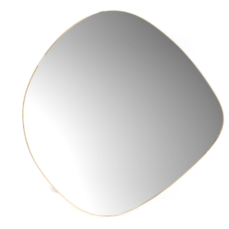 Miroir enzo doré authentik design