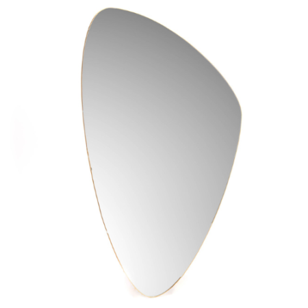 Miroir graziella doré authentik design