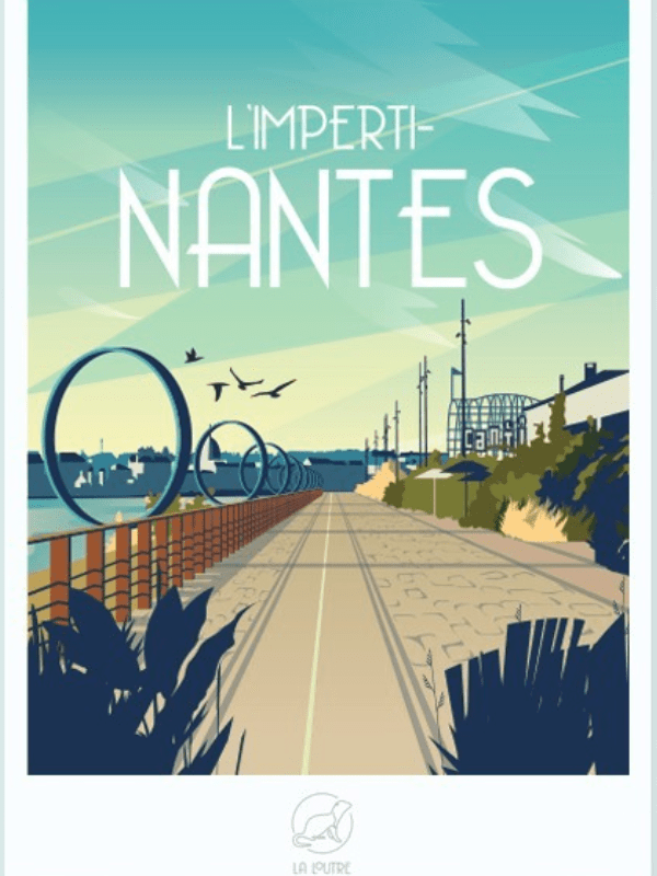 Affiche illustration l'imperti Nantes