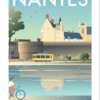 PittoResco Affiche nantes 30x40cm