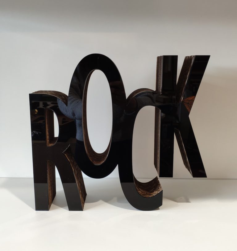 decoration rock en carton recyclé - authentik design 2