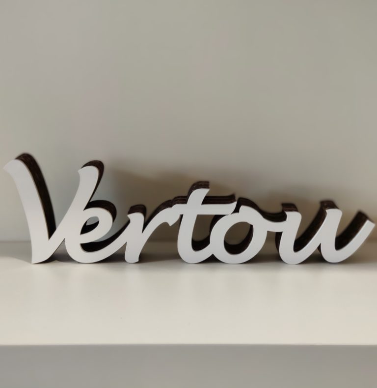 décoration vertou blanc en carton - authentik design