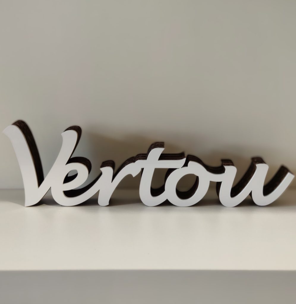 décoration vertou blanc en carton - authentik design