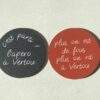 Lot 6 dessous de verre - Message Vertou – Image 2