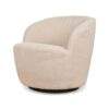 Fauteuil pivotant sable