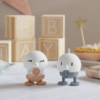 Cadeau naissance bébé figurine à ressort