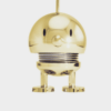 Figurine design avec ressort bonhomme de joie