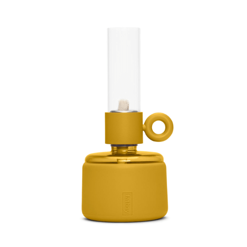 lampe à huile fat boy jaune