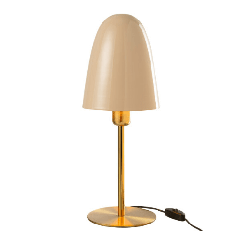 lampe metal beige authentik design