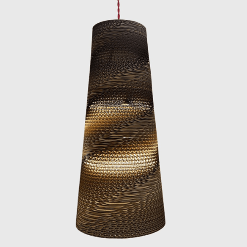 luminaire azart carton artisanal stella suspension