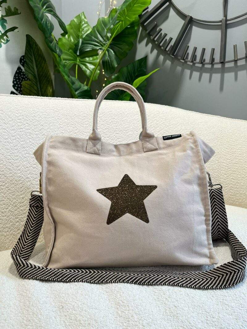 Sac étoile avec bandoulière fantaisie - Sophie janière