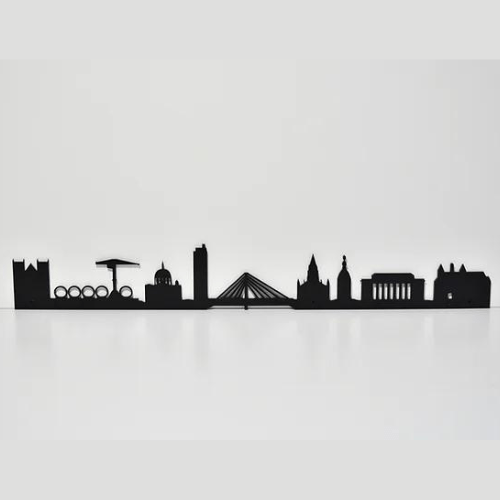 skyline Nantes décoration murale