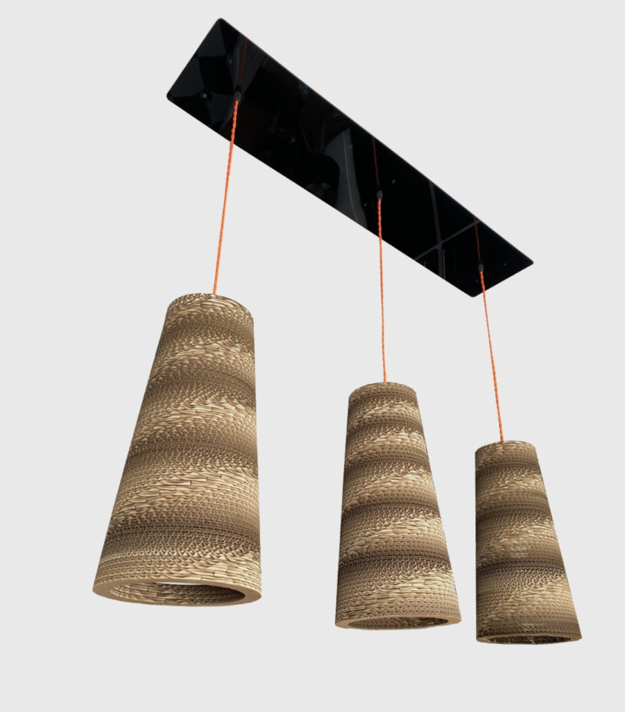 suspension en carton Stella - Authentik design 2