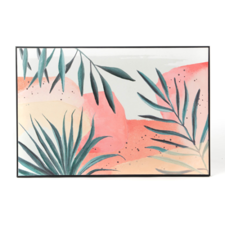 cadre toile palma jungle authentik design